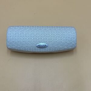 Helium Paris Eyeglasses Sunglasses Case Hard Tan Embellished Clamshell ￼